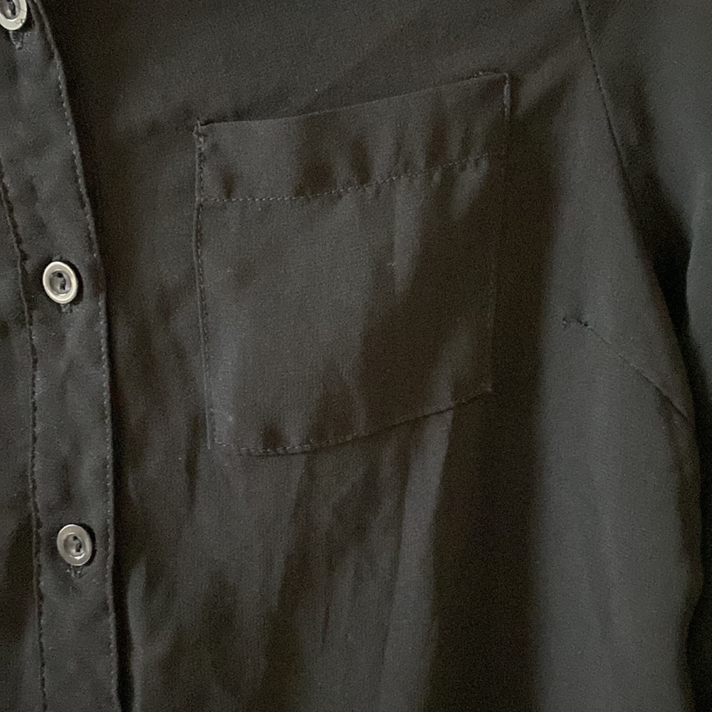 Rue 21 Sheer Button Down Top - image 4